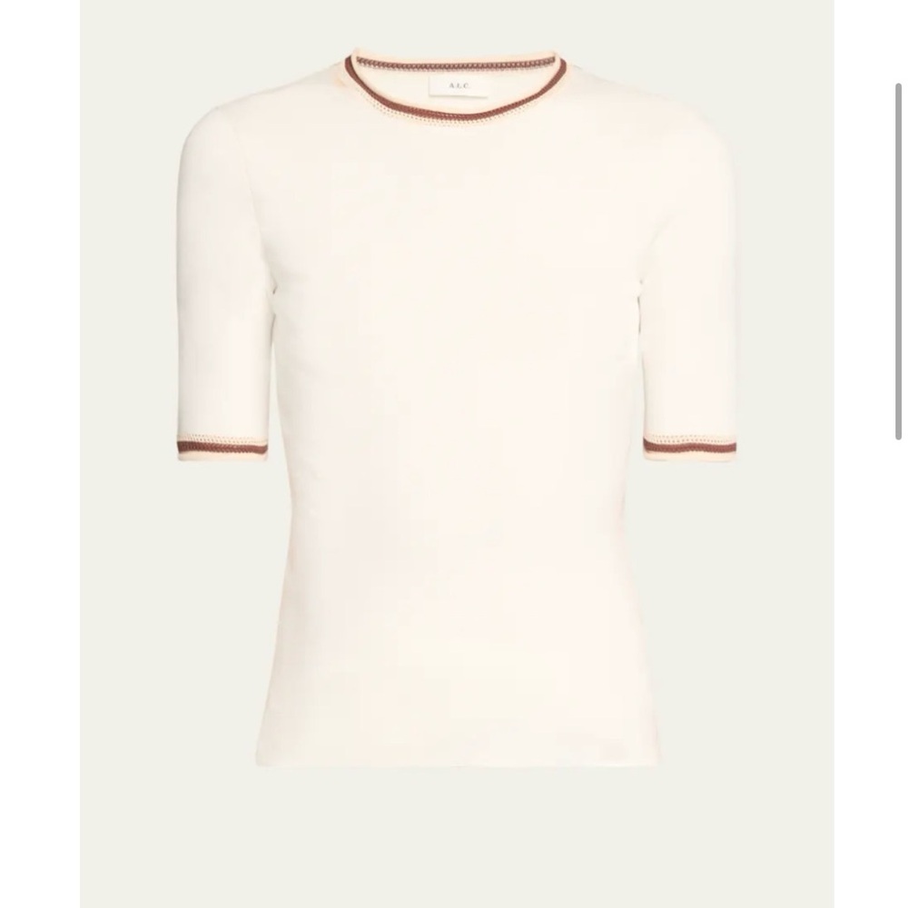 A.L.C.
Janie Knit Short-Sleeve Top